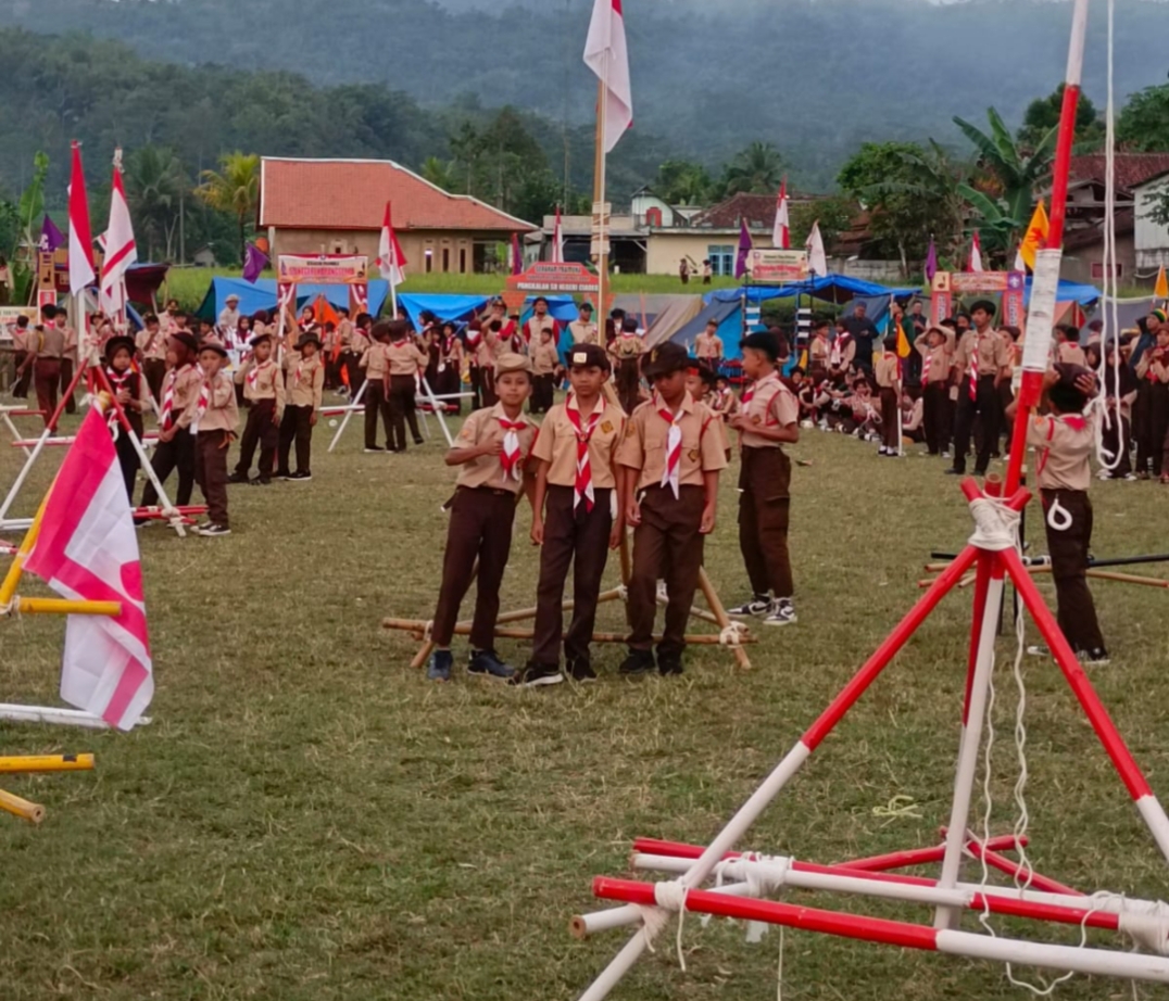 Pramuka Cianjur Gelar Kegiatan Akbar Meriahkan Hari Pramuka dan HUT Kemerdekaan RI